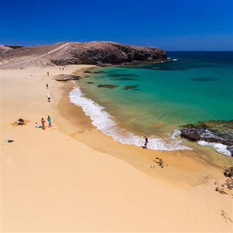 Playa De Papagayo Lanzarote IslasCanarias Playas Canarias Isla De