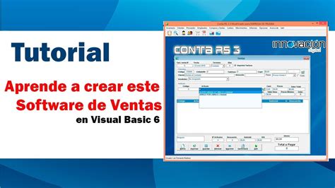 Software De Facturación Y Ventas Hecho En Visual Basic 6 Youtube