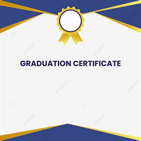 For Graduation Certificate Border Graduate Congratulation Celebration