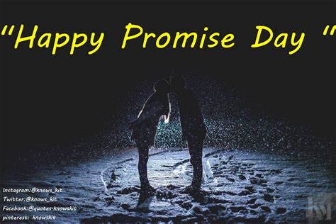 Promise Day Facebook Quotes Kiss Day Instagram
