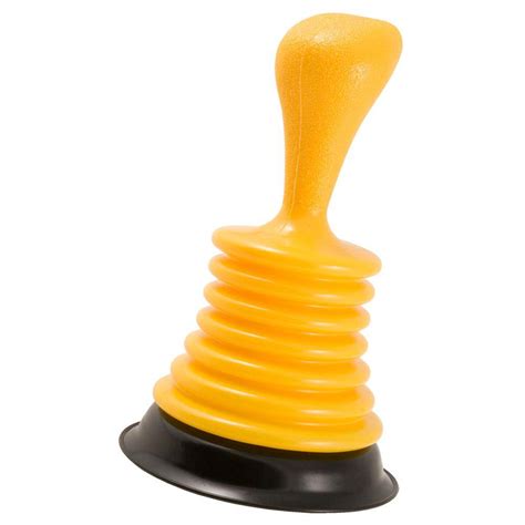 Kitchen sink clogs are caused by food. HDX Mini Pro Sink Plunger-HDX311 - The Home Depot