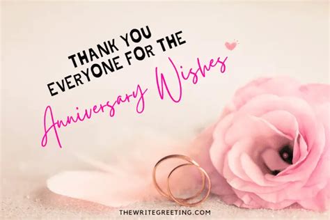150 Best Thank You Message For Anniversary Wishes The Write Greeting