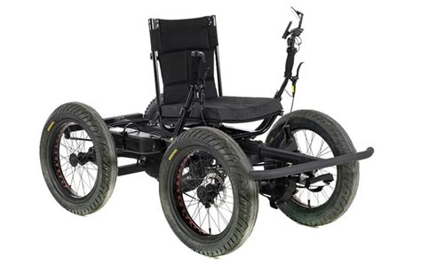 The Rig Is A Fully Electric All Terrain Off Road Wheelchair