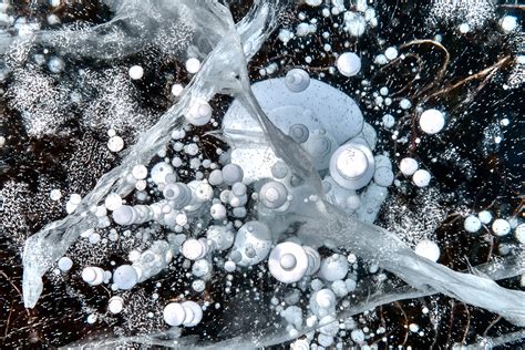 Frozen Methane Bubbles Iii Reiners Travel Photography