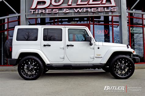 Jeep Wrangler With 20in Fuel Krank Wheels Exclusively From Butler Tires