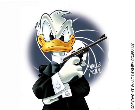 James Bond The Secret Agent Classic Cartoon Characters Disney Colors 80s Cartoons