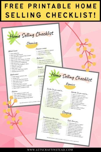 The Only Free Printable Home Selling Checklist You Need