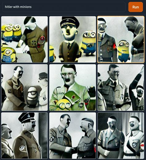 Hitler With Minions Weirddalle