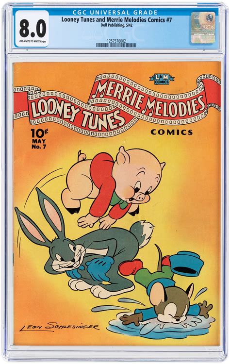 Hakes Looney Tunes And Merrie Melodies Comics 7 May 1942 Cgc 80 Vf