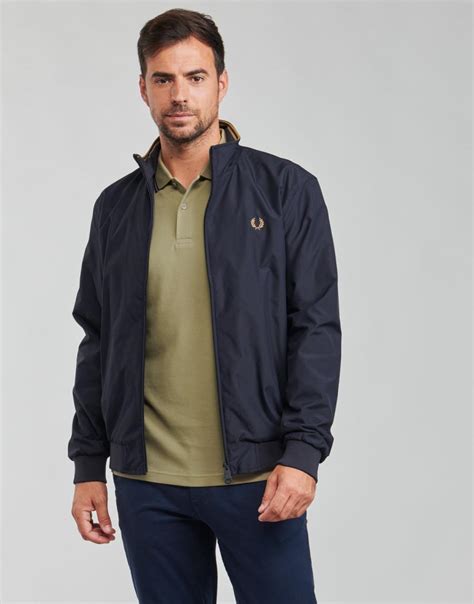 Vestes Homme Brentham Jacket Marine Fred Perry Duphil Plomberie