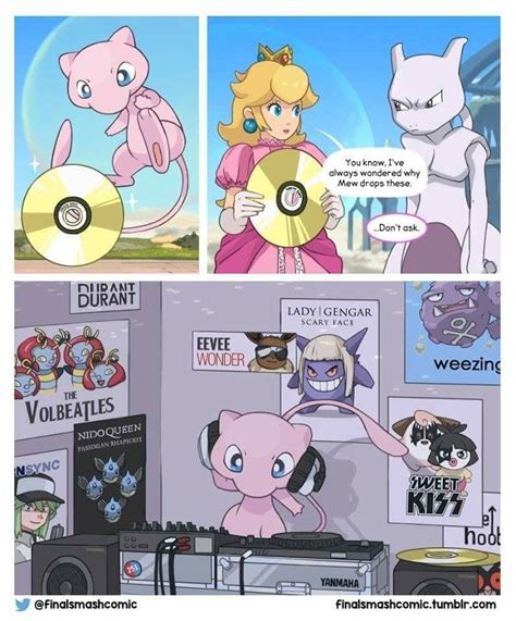 Dj Mew I Didnt Know You Could Make So Many Parody Bands From Pokémon
