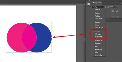 Are There Blending Modes In Illustrator