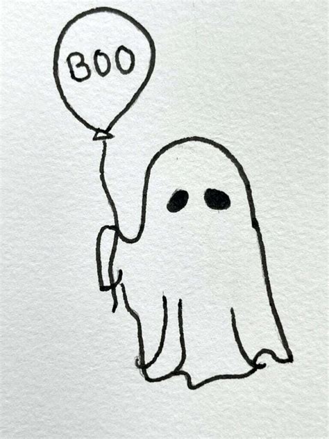 15 Ghost Drawing Ideas How To Draw A Ghost