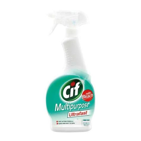 Cif Ultrafast Spray With Bleach 450ml