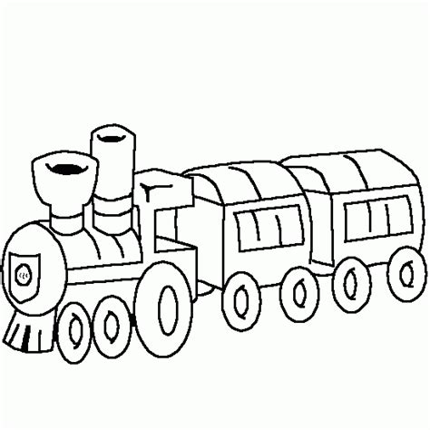 Coloriage moyens de transports locomotive a vapeur. Coloriage de train à vapeur - Coloriages de véhicules à ...