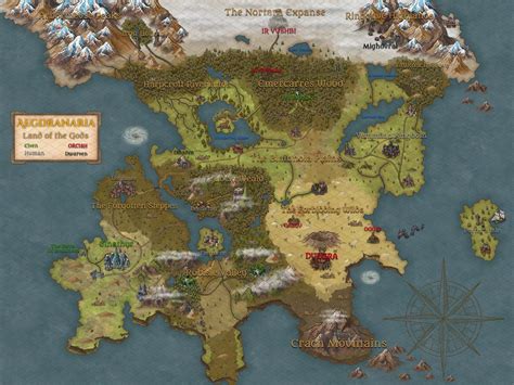 New Continent Map For Dnd Campaign Inkarnate