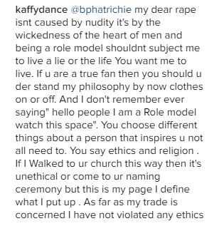 I M Using Nudity To Inspire People And Testify To God Kaffy Slams