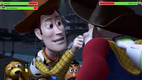 Woody And Buzz Vs Stinky Pete With Healthbars Youtube