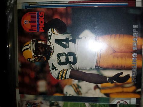 1990 score football #560 sterling sharpe green bay packers official nfl trading card (from factory set break) by score base set. Sterling Sharpe football card. (With images) | Football cards, Football, Football helmets