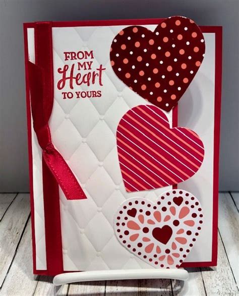 From My Heart Suite Stamping With Tamie In 2024 Valentine Cards