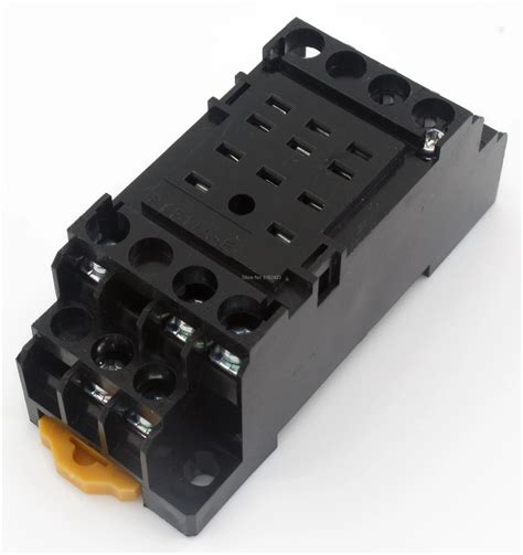 Pyf11a E 11 Pin Relay Socket Base For My3 Hh53p H3y 3 In Relays From