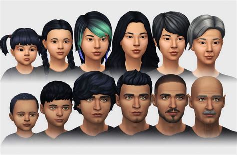 Sims 4 Skintones Maxis Match Sharaadvance