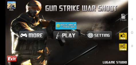 Скачать Gun Shot Fire War 207 для Android
