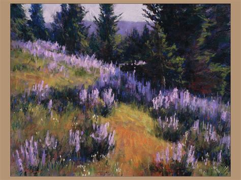 Pastel Artist Lorenzo Chavez Secret Garden 16 X 20 Using Great