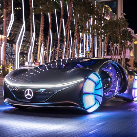 Wallpaper Mercedes Benz Vision Avtr On Road Concept Car 2020 Desktop