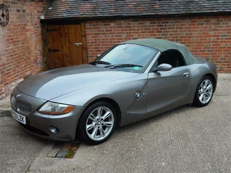Bmw z4 3.0 convertible soft top grey