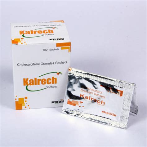Not required as it is available as otc form: Kalrech Sachet Cholecalciferol Granules 60000 I.U Sachet ...