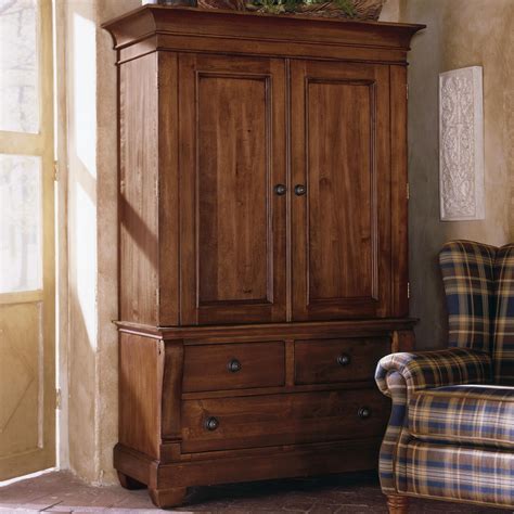 Tuscano Two Door Armoire With 3 Drawers By Kincaid Furniture