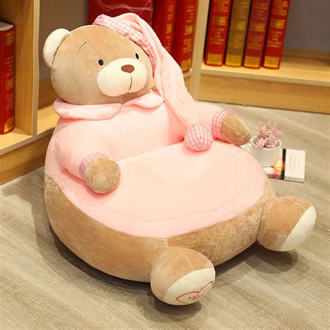 Cute Teddy Bear Sofa Chair Plush Toys Plush Sleeping Comfort Etsy