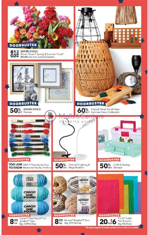 Jo Ann Fabrics And Crafts Weekly Ad Valid From 05262023 To 06142023