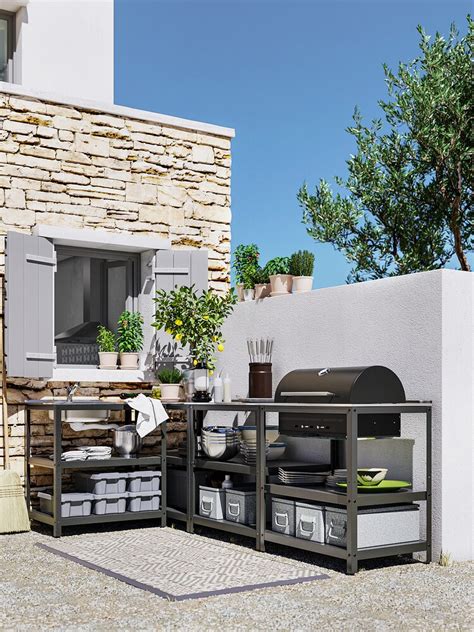 Anda pasti menemui apa yang anda. GRILLSKÄR Unit sink dapur/bbq arang, luar - IKEA