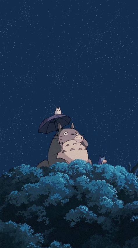 Mon Voisin Totoro Esthétique Fond Décran Ghibli Iphone 1146x2048
