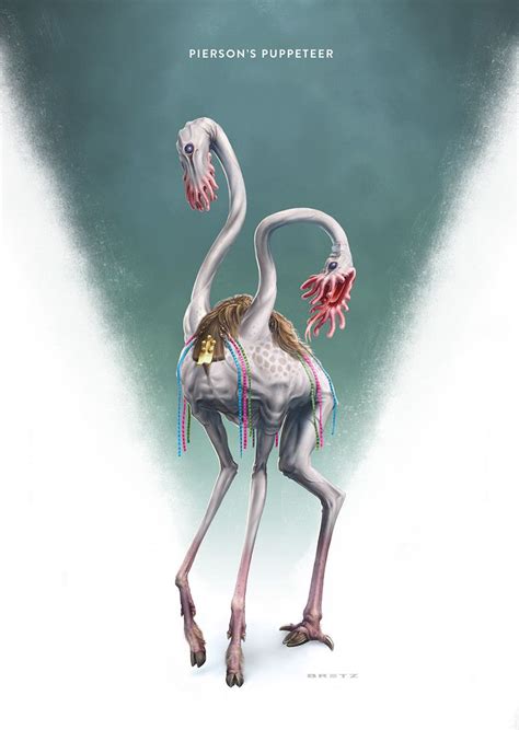 Larry Nivens Ringworld Alien Concept Art Creature Concept Art