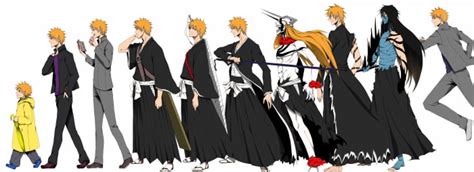 Different Forms Of Ichigo Human Hollow Final Form And More