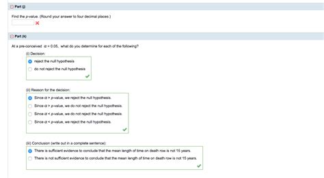 Get Answer A Random Survey Of 75 Death Row Inmates Revealed That