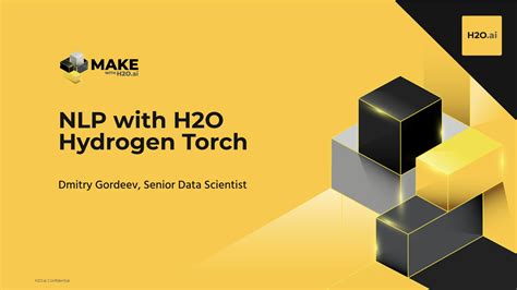Natural Language Processing Nlp With H2o Hydrogen Torch Make With