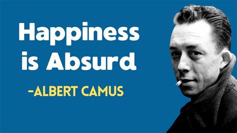 The Genius Philosophy Of Albert Camus Youtube