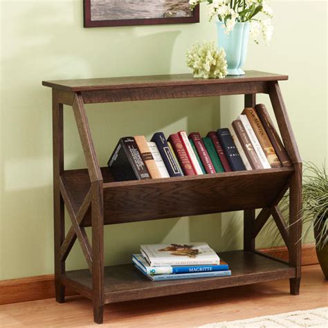 Built With A Tilt Book Nook Bookcase Woodworking Plan From Wood Magazine