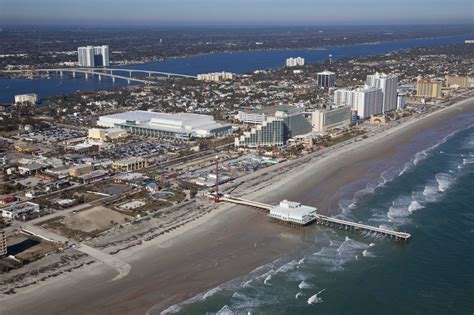 Aerial View Of Daytona Beach Florida Keiser University