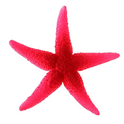 1112cm Saim Aquarium Rubber Starfish Ornaments Acuarios Vivid