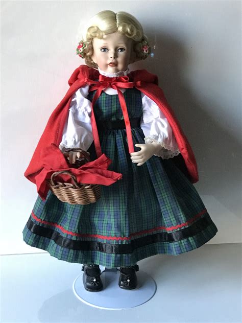 little red riding hood porcelain doll treasury collection porcelain dolls little red