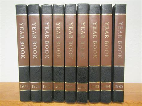 WORLD BOOK ENCYCLOPEDIA Yearbooks , Choice of 1977,78,79,80, 81,83,84
