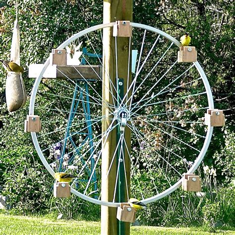 Ferris Wheel Birdfeeder Garden Bird Feeders Backyard Birds Feeders