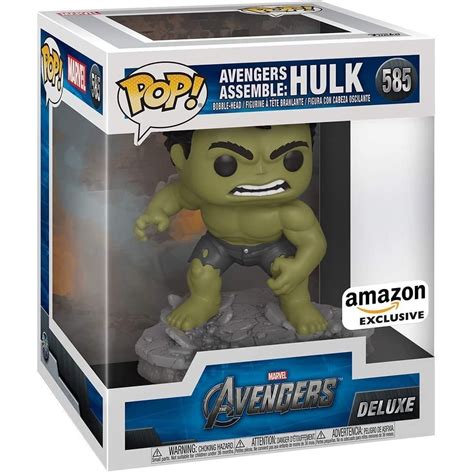 Funko Pop Deluxe Marvel Avengers Assemble Series Hulk Amazon