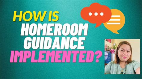 How Homeroom Guidance Is Implemented Policies And Guidelines Of