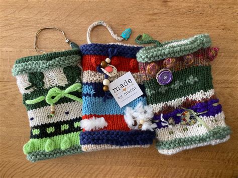 Twiddle Muff Knitting Pattern Made By Marni